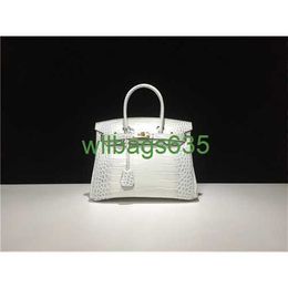 Bk Crocodile Bags Trusted Luxury Handbag Customized Highquality Star Leather One Shoulder Portable Crocodile Pattern European and America have logo HBQ0