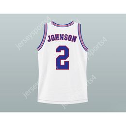 Custom Any Name Any Team SPACE JAM TUNE SQUAD LARRY JOHNSON 2 BASKETBALL JERSEY STITCH SEWN NEW All Stitched Size S M L XL XXL 3XL 4XL 5XL 6XL Top Quality