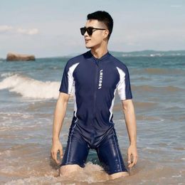 Women's Swimwear Men Anti-UV Quick Drying Breathable Fine Stitching Widely Used Sun Protection Polyester Summer Swimsuit One-piece S