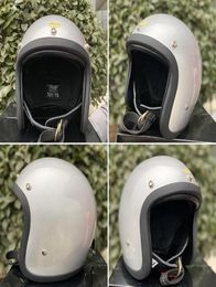 Motorcycle Helmets Vintage Retro GeniuneCO Helmet 500TX 34 Open Face Japan No Mushroon Head Light Weight Fibreglass Shell7797860