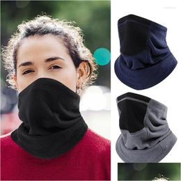 Motorcycle Helmets Winter Neck Warmer Gaiter Lightweight Cycling Tube Scarf Thermal Ski For Outdoors Drop Delivery Automobiles Motorcy Otz8N