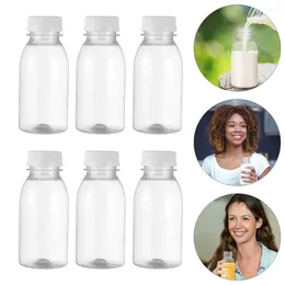 Water Bottles 10Pcs Empty With Caps Reusable Clear Bulk Beverage Containers Sports Bottle For School Office Travel Picnic 350ML