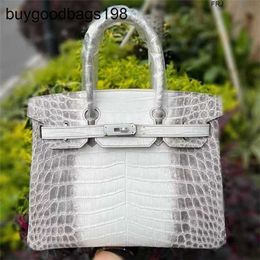 Himalayans Handbags 5a Bags Crocodile Skin Womens Bk25 Nile Full Hand Sewing Xinglong 30 Handmade 3htz Have Logo