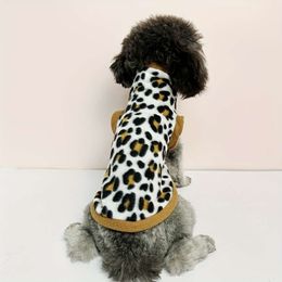 Shinubi Leopard-print Pullover Dog Sweater: Cozy, Stylish & Perfect for Autumn, Winter - Fits All Sizes