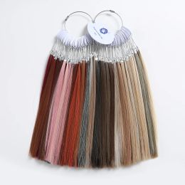 Rings HAIRCUBE Hair Colour Rings for Hair Extensions Swatches Testing Colour Samples Brown Black Red Natural Hair Colour Salon Tools