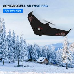 Beginner Electric Sonicmodell AR Wing Pro RC Aeroplane Drone 1000mm Wingspan EPP FPV Flying Wing Model Building KITPNP Version 240318