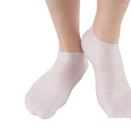 Socks Hosiery Women Sile Moisturising Cracked Soft Gel Spa Pedicure Foot Care Drop Delivery Apparel Underwear Womens Oty5E