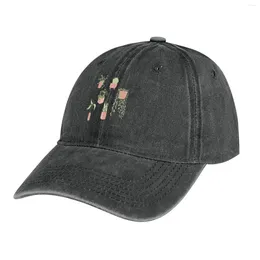 Berets My Plant Collection! Cowboy Hat Trucker Man For The Sun Caps Male Women's
