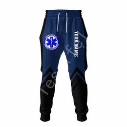 Acil EMS Servis Adam Pantolon Sweatpants Erkekler Y2K Kafatası Spor Salonu Hiphop 3D Baskılı Gasit Jogger Fi Street Giyim Gevşek Pantolonlar M2CP#