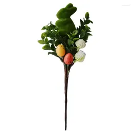 Decorative Flowers Easter Egg Stems Artificial Decoration Spring Floral Eggs Branches