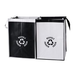 Bags 2pc/4pc Space saving Recycle Waste Bag Trash Sorting Bins Perfect for Home Durable Trash Management for Any Room T84E