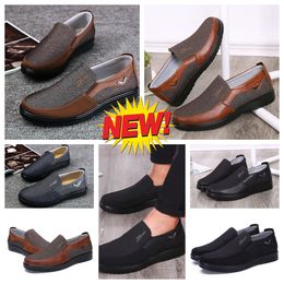 Casual shoes GAI Men Black Brown Shoes Point Toe party banquets Business suits Men designers Minimalist Breathable Shoe size EUR 38-50