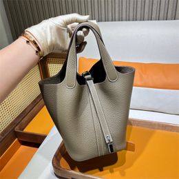 Full handmade Tote Classic handbag Luxury Women's bag togo leather Genuine leather Imported leather 100% handmade71