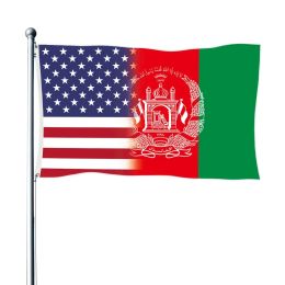 Accessories Afghanistan US Flag New Design Flag 90 * 150cm Digital Print Rapid Shipping Large Quantity Silk Screen Printing