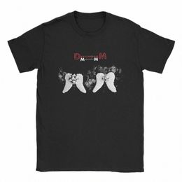 memento Mori Depeches Mode Band Men's T Shirt Hipster Tees Short Sleeve Round Collar T-Shirts Cott Printed Clothes y4QR#