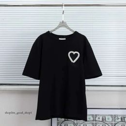 Amis T Shirt Men's T-shirts Summer 100% Cotton Korea Fashion T Shirt Men/woman Causal O-neck Basic T-shirt Male Tops 563