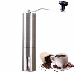 Grinders Manual Coffee Grinder Hand Steel Ceramics Core Coffee Grinding Hand Mill Cafe Burr Mill Grinder Ceramic Corn Coffee Hine