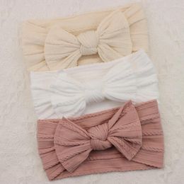 Hair Accessories 3Pcs/Set Baby Girl Headbands Lot Bows Headband Born Gift Elastic Bands Children Turban Kids Infant