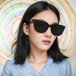 Gmt2 on the Go Gm Cosmetic Pouch Spicy Girl Cat Eyes Sunglasses Womens Trendy Small Frame Netizens Photos Uv Protection Sun Protection Sunglasses Square Round Face