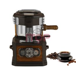 Tools ITOP Coffee Roasting Machine Coffee Bean Roaster Capacity 150g Small Household Retro Style Coffee Roaster Home Cafe