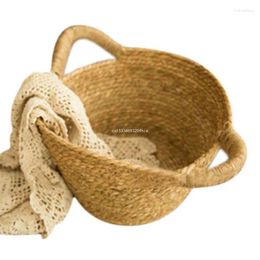 Blankets Round Woven Basket Bread Pictures DIY Baby Poshoot