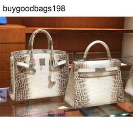 Designer Bag Himalayans Handbags Genuine Leather Fully Handmade Witfog Surface Real Alligator Skin Womens Small Portable Cl