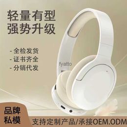 Headphones Earphones New P2968 Wireless Headworn Bluetooth for Esports Call Music H240326