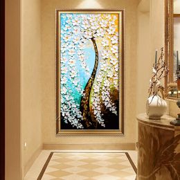 Number GATYZTORY 60x120cm Flower Tree DIY Painting By Numbers Large Size Abstract Modern Wall Art Picture Calligraphy Painting For Home