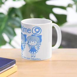 Mugs Touhou - Chill Cirno Time Coffee Mug Glasses Pottery Cups Ceramic Creative