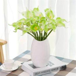 Decorative Flowers False Pink Yellow Calla Lily Home Garden Decorate Artificial Plants Bonsai Rudbeckia Hirta