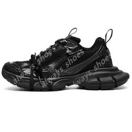 2024 Casual Shoes Triple S track 3.0 Sneakers Transparent Nitrogen Crystal Outsole Running Shoes Mens Womens Trainers Black White Green SIZE 35-45 A35