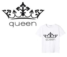1 PCS Queen Iron on Applique Embroidery Flower Patches for Clothing DIY Heat Thermal Transfers for T Shirt Stickers6567552