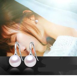 Dangle Earrings Fashion Pearl Elegant Lady Ear Hook Charming Girl Birthday Party Jewellery High Heels Shape Gift