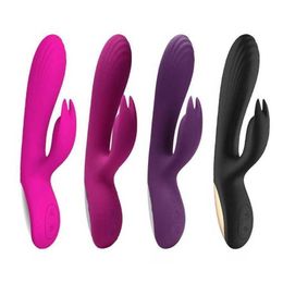 Sell Female Elf orgasmic vibrator USB charging variable frequency female massage stick adult sex toy 231129