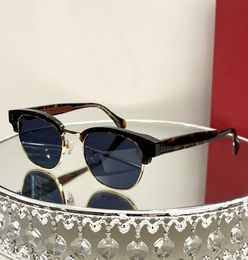 CT0366 Sunglasses Round Sunglasses for Men Women Classic Retro Sunglasses Luxury Brand Designer Glasses High Quality UV400 Eyeglasses Glasses