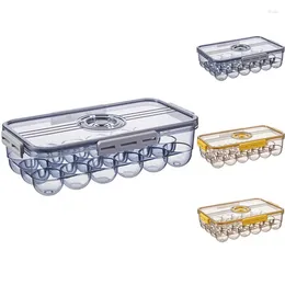 Storage Bottles Refrigerator Egg Boxpet Plastic Clear Freezer Eggs Container Kitchen Organizer