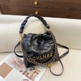 12% OFF Designer bag 2024 Handbags Beibei Shangpin Womens Fashion Letter Chain Single Shoulder Diagonal Straddle Fragrant Home Same Style Garbage
