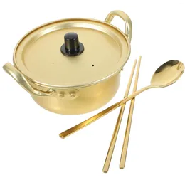 Double Boilers Stainless Steel Instant Noodle Pot Nonstick Frying Pan Casserole Aluminium Ramen