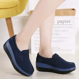 Casual Shoes Thick Bottom Orthopedic For Women Safety Platform Loafers Bike Women's High Sneakers Homre Tennis