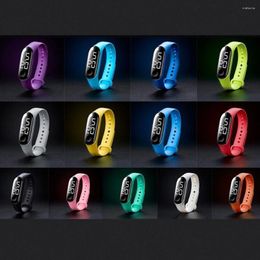 Wristwatches Fashion Children'S Digital Electronic Watch Multifunctional Display Waterproof Boy And Girl Sports