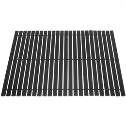 Bath Mats Bamboo Mat Shower Foot Carpet Door Entry Doormat Household Bathroom Floor Cushion Rugs