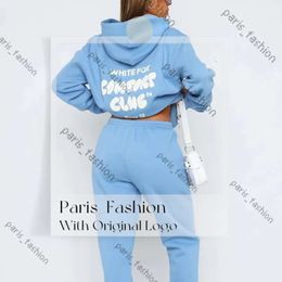 Hoodies Designer White Fix Women Tracksuits Two Pieces Sets White Foxx Hoodies Jackets Pants with Sweatshirt Ladies Loose Jumpers White Foxs 642