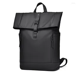 Backpack Fashionable Travel Large Capacity Laptop Outdoor Waterproof Roll Top Computer Student For School