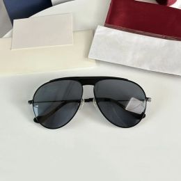 Oversized Retro Oval Sunglasses Alloy Gradient Lenses Luxury Quality Classic GG0908S Fashion Designer Celebrity Model Eyeglasses UV400