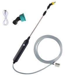 Sprayers Electric Garden Sprayer Portable Battery Powered Watering Wand Rechargeable Plant Spray Mister With Telescopic Wand