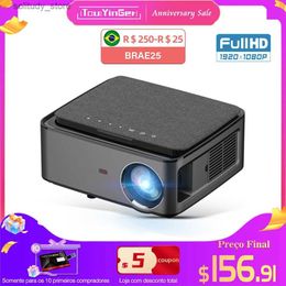 Other Projector Accessories Touyinger RD828 1080P Full HD WIFI Multi screen 1920 x Smartphone Beam 3D Home Cinema Video Q240325