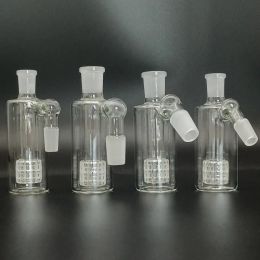 Catcher Recycle Hookah Water Catchers Perc Percolator 14mm 19mm Male Joint 45 90 Degree Classical Ashcatcher For Water Bong Pipe LL