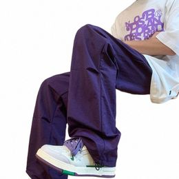 hip Hop Mens Pants Joggers Sweatpants High Street Casual Wide Leg Pants Straight Baggy Print Y2k Streetwear Male New Trousers S51P#