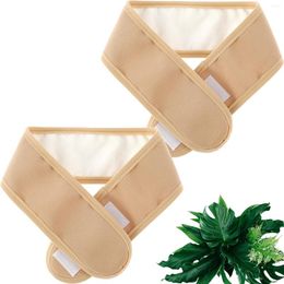 Storage Bags 2Pcs Essential Oil Pack For Head Reusable Flannel Cloth Wrap Mess-Free Adjustable