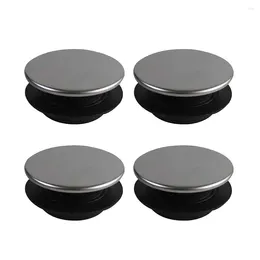 Kitchen Faucets 4pcs Stainless Steel Sink Tap Hole Cover Faucet Dispenser Decorative (Installing For 31-40mm)